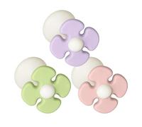 Adhesive Cord Clips - Flower Cable Organizer | Wire Management Clips Decorative Desktop Cable Organizing Solution System Adhesive Flower Shaped Cord Holding Organization System Set for Home Office Dor