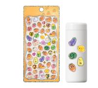 Adhesive Decals - 3D Computer Stickers, Hand Account Creative Sticker Set, Fun Customization for Students Teachers Artists Children Planners Journalers Collectors Designers Scrapbooking, 7.87x3.74 Inc