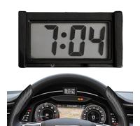 Adhesive Digital Car Clock, Small Stick, Motorcycle Dash, Boat