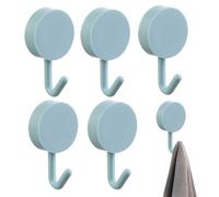 Adhesive Hook Set - 5 pezzi da 5 cm Wall Mount Hooks, Non Drilling Abs Holder | Versatile Key Coat Hanger Organizer for Home Kitchen Bathroom Living Room Bedroom Small Space Storage Practical Easy