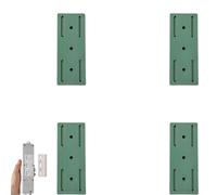 Adhesive Punch-Free Socket Holder, Adhesive Power Strip Holder with Cord Clips, Removable cord management, Universal Socket Mount for Tile/Wood Walls (#3)