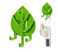 Adhesive Wall Hooks - Heavy Duty Wall Coat Hook, Hanger Space Saving Organizer per vestiti, giacche, cappelli, chiavi, scarve, borse, storage for Bedroom, entryway, Home Organization