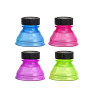 ADHG 3 Pz Tappi riutilizzabili a Scatto per Tappi di lattina per Bottiglie di plastica Coperchio di Protezione per erogatore di Acqua per Birra Coperchi per coperchi di Bevande fresche di Coca Cola