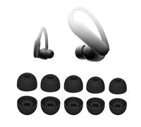 Adhiper 5 paia di tappi di ricambio per Beats Powerbeats Pro 2 / Solo Buds/Fit Pro/Studio Buds/Studio Buds+, tappi per le orecchie in silicone adatti per custodia di ricarica (XL/L/M/S/XS, diamante