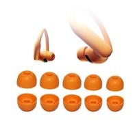 Adhiper 5 paia di tappi per auricolari Beats Powerbeats Pro 2 e Studio Buds, arancione