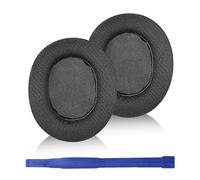 Adhiper Arctis 7 Cuscinetti di ricambio compatibili con SteelSeries Arctis 1, Arctis 3, Arctis 5, Arctis 7, Arctis 9X, Arctis Pro Gaming Headset, cuscinetti di ricambio con Memory Foam Mesh (nero)
