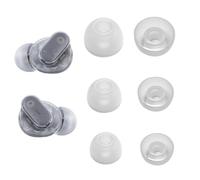 Adhiper Auricolari di Ricambio per Beats Fit Pro, Studio Buds e Studio Buds+ - 3 Paia, Taglie S/M/L, Punte in Silicone Morbido, Riduzione del Rumore e Vestibilità Comoda e Sicura (Trasparente)