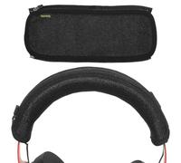 Adhiper Cuffia per cuffie Audio-Technica ATH-M50X M40X M30X M20X | Per HyperX Cloud II, Cloud Alpha, per BlackShark V2/V2X, per Sony INZONE H3/H5/H7/H9, tessuto a rete sandwich resistente