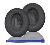 Adhiper Cuscinetti auricolari di ricambio per cuffie Anker Soundcore Space Q45, memory foam Q45 e tessuto a rete, comodi cuscinetti di ricambio per cuffie (nero)