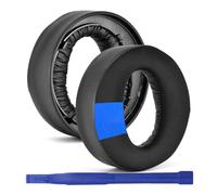 Adhiper Cuscinetti auricolari di ricambio per PS5, con cancellazione del rumore, compatibili con cuffie wireless Sony Playstation 5 PS5 Pulse 3D (gel nero)