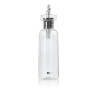 AdHoc AromaPour - Bottiglia in vetro per olio e aceto, 300 ml, dosatore filtrato antigoccia, per olio e aceto, lavabile in lavastoviglie,