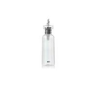ADHOC Dosatore per aceto o olio AROMA POUR 300 ml vetro / acciaio inox trasparente