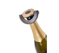 AdHoc FV52 tappo denso per champagne e champagne GUSTO, plastica/silicone, nero e oro