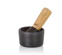 ADHOC MORTAIO IN GHISA E LEGNO CAMO.8 CM 8 X 5
