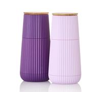 AdHoc MP156 - Set macinapepe e sale Scape in rilievo, con meccanismo CeraCut® in ceramica