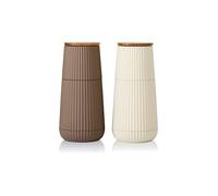 ADHOC Set macina sale e pepe SCAPE 12cm Dark & Light Beige beige