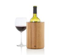 ADHOC VINE GLACETTE TERMICA IN LEGNO E ACCIAIO CM 13,5 X 19,5