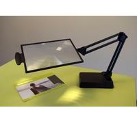 adhome ad121585 lente d' ingrandimento su supporto vergroting 25 cm x 18 cm