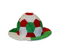 ADI Lotto 100 Cappelli a Forma di Pallone Tricolore Italia Azzurri Nazionale Calcio Tifo