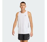 adidas Uomo Adi365 Running Climacool Iconic Tank Shirt, White, L