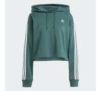 Adicolor 3-Stripes Short Hoodie Mineral Green XS