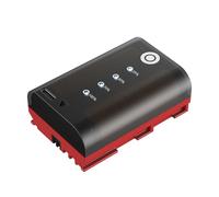 Adicop LP-E6P Batteria Ioni Litio Batteria Alta Capacità 2600mAh Display LED Intelligente, Batteria Sostitutiva compatibile con Canon EOS R5, R6 Mark II, 5D 6D 7D Mark II III IV, 60D, 70D, 80D-1pcs