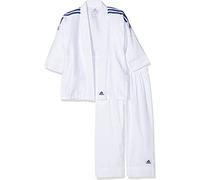 Adidas 200 Evolution Kimono di judo, Bambini, Bianco, 140/150 cm
