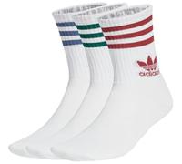 adidas Originals - Calzini multicolore con 3 strisce 42 2/3-44 2/3