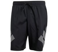 ADIDAS SPORTSWEAR Pantaloncini da surf 'Big Bars' grigio / nero Uomo ADIDAS SPORTSWEAR Mxregular