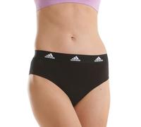 adidas 3 Pezzi Bikini Slip, 3 x Nero, L Donna