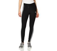 adidas 3 STR Tight, Leggings Donna, Black/White, 38