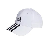 Cappellino da baseball 3-Stripes Cotton Twill White / Black Uomo (M/L)