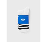 Calze con 3 strisce, 3 paia White / White / White 37-39