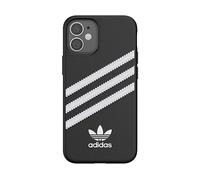 ADIDAS 3-Stripes Custodia per Apple iPhone 12 mini, Nero/Bianco