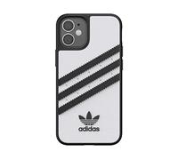 ADIDAS 3-Stripes Custodia per Apple iPhone 12 mini, Nero/Bianco