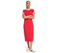 Adidas 3 stripes Donna - Vestiti Rosso - Taglia M (38-40) - Jersey di cotone Red M (38-40)
