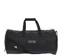 adidas 3 Stripes Duffel Bag Large - Borsa da viaggio (black/white) nero