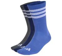 adidas - 3-Stripes Essential Concept Crew 3-Pack - Calze casual EU 43-45 blu