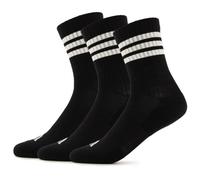 adidas - 3-Stripes Essential Concept Crew 3-Pack - Calze casual EU 43-45 nero