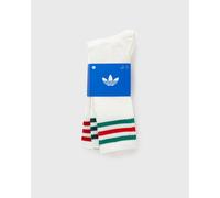 Adidas 3 STRIPES HIGH CREW SOCKS 3 PAIRS men Socks beige in taglia:M