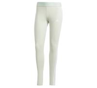 adidas 3 Stripes Leggings Donna, Linen Green, L