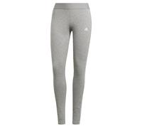 adidas 3 Stripes Leggings Donna, Medium Grey Heather/White, L
