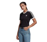 Adidas Originals T-Shirt da Donna Adicolor Classics 3-Stripes Nera Taglia 38 (XS) Cod GN2900 - W Nero