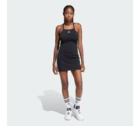 adidas Originals - Vestito corto nero con tre strisce M