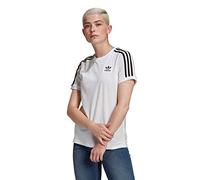 adidas 3 Stripes Tee, T-shirt, Donna, Bianca, 40