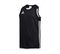 adidas 3G SPEE Rev Jrs T-Shirt, Unisex Bambini, Black/White, 1516