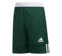 adidas 3G SPEE Rev SHR Pantaloncini Sportivi, Unisex Bambini, Dark Green/White, 1112Y