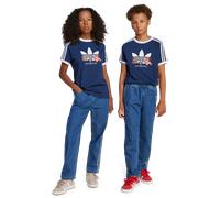 Adidas 3s Denim Bambini - Pantaloni Blu - Taglia 147 - 152 CM - Twill di Cotone Blue 147 - 152 CM