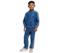 Adidas 3s Denim unisex Tute da ginnastica - Blu - Twill di Cotone - Foot Locker Blue 111 - 116 CM