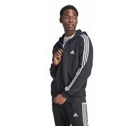 adidas 3S Full Zip M - felpa con cappuccio - uomo XS Black man
